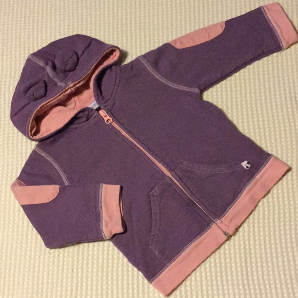 Baby Soy fleece hoodie - so soft!